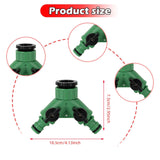 Maxbell Garden Hose Splitter Easy Installation Y Shape for Lawn Watering Car Washing