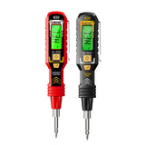 Maxbell Voltage Tester Tool Portable Built in Flashlight for Home Office Electrician red