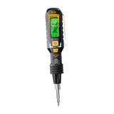 Maxbell Voltage Tester Tool Portable Built in Flashlight for Home Office Electrician black
