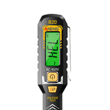 Maxbell Voltage Tester Tool Portable Built in Flashlight for Home Office Electrician black