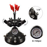 Maxbell Airbrush Holder Fixing Rack Supplies Lightweight Can Hold up to 8 Airbrushes