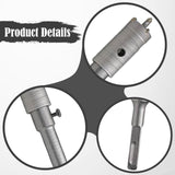 Maxbell Concrete Hole Opener Stable Efficient Chip Removal for Concrete Stone Cement 30mm