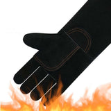 Maxbell Welding Gloves Fireproof Efficiency Welding Mitts for Grill Baking Fireplace