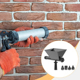 Maxbell Electric Mortar Grout Tool with Caulking Nozzle for Doors Window Frame Brick Nylon Shell