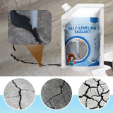 Maxbell 400ml Self Leveling Crack Sealant for Asphalt Crack Repair Weather Resistant Black