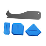 Maxbell 4 Pieces Caulking Tool Caulking Finishing Tools for Floor Sink Joint Kitchen