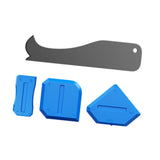 Maxbell 4 Pieces Caulking Tool Caulking Finishing Tools for Floor Sink Joint Kitchen