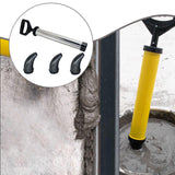 Maxbell Lime Cement Sprayer Hand Caulking Tool Sturdy Professional Construction Tool 3 in 1 Elbow