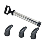 Maxbell Lime Cement Sprayer Hand Caulking Tool Sturdy Professional Construction Tool 3 in 1 Elbow