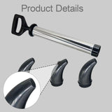 Maxbell Lime Cement Sprayer Hand Caulking Tool Sturdy Professional Construction Tool 3 in 1 Elbow