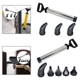 Maxbell Lime Cement Sprayer Hand Caulking Tool Sturdy Professional Construction Tool 3 in 1 Elbow