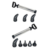 Maxbell Lime Cement Sprayer Hand Caulking Tool Sturdy Professional Construction Tool 3 in 1 Elbow