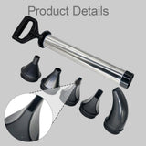 Maxbell Lime Cement Sprayer Hand Caulking Tool Sturdy Professional Construction Tool 5 in 1 Multi Heads