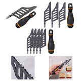 Maxbell Jig Saw Blades with Handle Curved Blade for Household Gardening Wood Working 1 Saw Blade