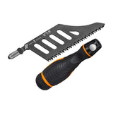 Maxbell Jig Saw Blades with Handle Curved Blade for Household Gardening Wood Working 1 Saw Blade