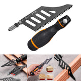 Maxbell Jig Saw Blades with Handle Curved Blade for Household Gardening Wood Working 1 Saw Blade