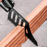 Maxbell Jig Saw Blades with Handle Curved Blade for Household Gardening Wood Working 5 Saw Blades