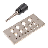 Maxbell Pin Locator Compact Premium High Performance Steel Woodworking Dowel Locator