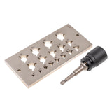 Maxbell Pin Locator Compact Premium High Performance Steel Woodworking Dowel Locator