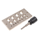 Maxbell Pin Locator Compact Premium High Performance Steel Woodworking Dowel Locator