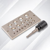 Maxbell Pin Locator Compact Premium High Performance Steel Woodworking Dowel Locator