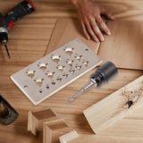 Maxbell Pin Locator Compact Premium High Performance Steel Woodworking Dowel Locator