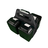 Maxbell Battery Holder Sturdy Convenient Portable Spacious for 18V Battery Organizer
