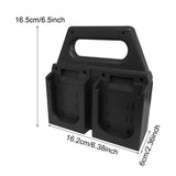 Maxbell Battery Holder Sturdy Convenient Portable Spacious for 18V Battery Organizer