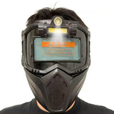Maxbell Auto Darkening Welding Face Cover Lightweight Breathable Weld Hood Protector