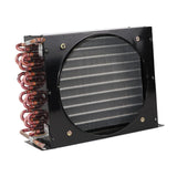 Shellless Refrigerator Condenser Compressors Copper Tube Air Cooled Radiator 30cmx28cmx13cm