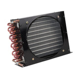 Shellless Refrigerator Condenser Compressors Copper Tube Air Cooled Radiator 30cmx28cmx13cm