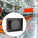Shellless Refrigerator Condenser Compressors Copper Tube Air Cooled Radiator 30cmx28cmx13cm