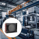 Shellless Refrigerator Condenser Compressors Copper Tube Air Cooled Radiator 30cmx28cmx13cm