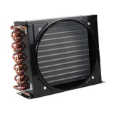 Shellless Refrigerator Condenser Compressors Copper Tube Air Cooled Radiator 41cmx33cmx16cm