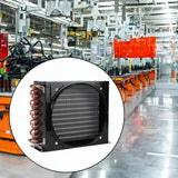 Shellless Refrigerator Condenser Compressors Copper Tube Air Cooled Radiator 41cmx33cmx16cm