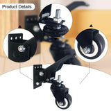 Workbench Casters 900lbs Capacity with Mounting Screw Table Stepdown Casters 4pcs