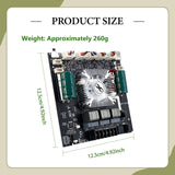 Maxbell Digital Amplifier Board Lightweight Easy to Install Audio System 2.1 Channel
