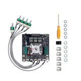 Maxbell Digital Amplifier Board Lightweight Easy to Install Audio System 2.1 Channel