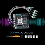 Maxbell Digital Amplifier Board Lightweight Easy to Install Audio System 2.1 Channel