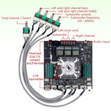 Maxbell Digital Amplifier Board Lightweight Easy to Install Audio System 2.1 Channel