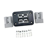 Maxbell Plug Mounting Panel Accessories Socket Panels Sturdy Plug Connector grey