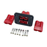Maxbell Plug Mounting Panel Accessories Socket Panels Sturdy Plug Connector red