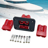 Maxbell Plug Mounting Panel Accessories Socket Panels Sturdy Plug Connector red