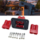 Maxbell Plug Mounting Panel Accessories Socket Panels Sturdy Plug Connector red