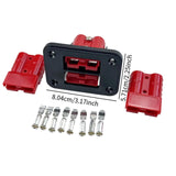 Maxbell Plug Mounting Panel Accessories Socket Panels Sturdy Plug Connector red