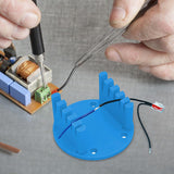 Maxbell Electric Wire Welding Fixture Helping Hands Tool Soldering Wire Holder Stand Blue