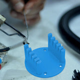 Maxbell Electric Wire Welding Fixture Helping Hands Tool Soldering Wire Holder Stand Blue
