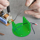 Maxbell Electric Wire Welding Fixture Helping Hands Tool Soldering Wire Holder Stand Green