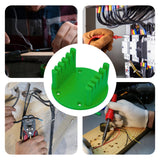 Maxbell Electric Wire Welding Fixture Helping Hands Tool Soldering Wire Holder Stand Green