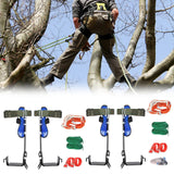 Maxbell Tree Climbing Spikes Tree Climbing Gear for Tree Trimming Tree Work Outdoor None Secure Rope